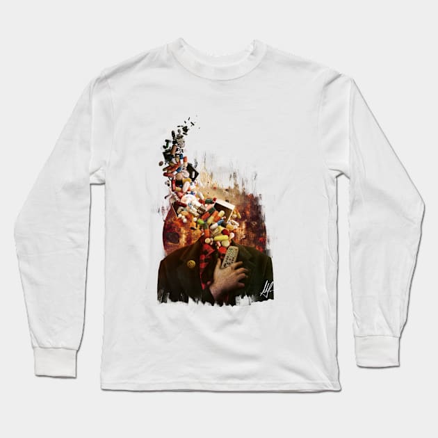 Comfortably Numb Long Sleeve T-Shirt by Aegis